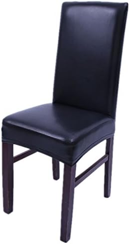 WXYSHOME Stretch Elastic Waterproof Chair Covers Protector Slipcover for Dining Room Hotel Banquet Set of 6