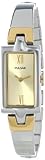 Pulsar Women's PEGG13 Analog Display Japanese Quartz Two Tone Watch