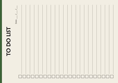 To Do List Notepad: Things To Do Today Planner Pad For Daily Activities / Task Scheduling | 50 Sheets (6.0" x 8.5"), 90gsm Cream Paper | Perfect for ... School, Home, Grocery Shopping Lists, etc.
