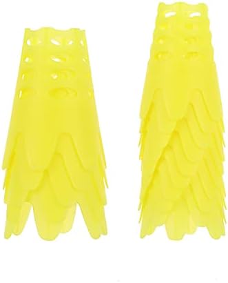 Golf Mat Tees, Golf Simulator Tees, Practice Golf Tees Perfect for Winter Turf and Driving Range, Home Golf Tees for Golf Training, Pack of 10 Tall + 5 Small