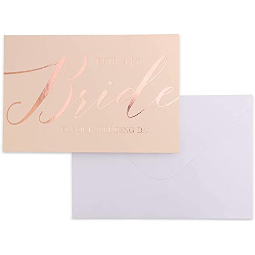 Paper Junkie Wedding Vow Books and Cards with Envelopes (4 Piece Set