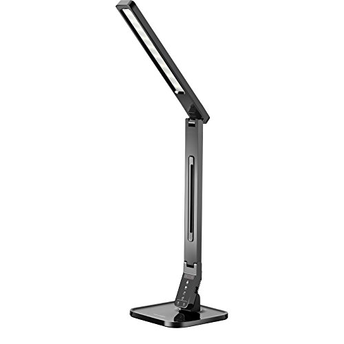 Led desk lamp, blitzwolf dimmable eye care desk light for study w…