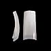 VIVACE Natural Royal Salon 500 Artificial Fake False Gel Nail Tips, 10 Sizes With Clear Plastic Case for Nail Salon Nail shop