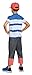 Disguise Ash Ketchum Alolan Pokemon Boys' Costume Multi, M (7-8)