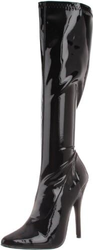 PleaserUSA Womens High Heels Knee Boots Domina-2000