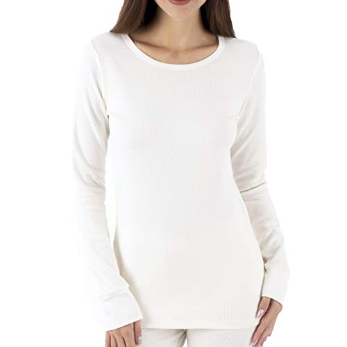 Thermal Base Layer Long Sleeve for Women with Skin Allergies and Sensitive Skin