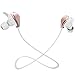 KONCEN Bluetooth Headphones Wireless Running Earphones Noise Cancelling Sweatproof Headset with microphone 8 Hours Playtime for iPhone 7/Plus 6S Samsung Galaxy S7 Edge and Android Phones (Rose Gold)