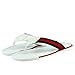 Gucci Flip-Flop White Guccissima Leather Sandals with BRB Web 268670 9051 (6.5 G / 7 US)