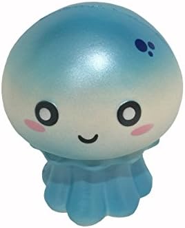 Beautiful Kawaii Blue Jelly Fish Slow Rising Squishy Scented