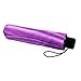Purple Daisy Triple Folding Umbrella