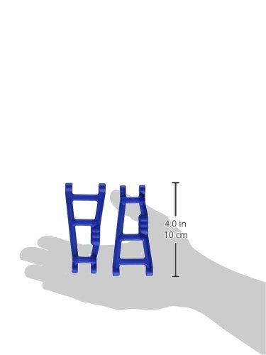 RPM 80185 1 Pair of Blue Rear A-Arms, fits Traxxas Electric 2WD Monster Jam, Rustler, and Stampede
