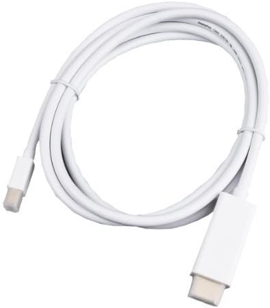 Patazon 6Ft Mini DisplayPort DP Thunderbolt to HDMI Cable Adapter for MacBook Pro Air iMac