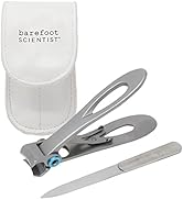 Barefoot Scientist Clip Clip Easy-Trim Nail Clippers, Stainless Steel Clippers for Perfect Nails
