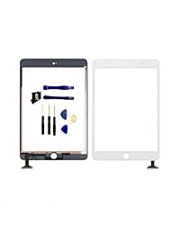 Kakusiga   digitalizador de pantalla táctil para iPad Mini con chip IC y botón de inicio, repuesto con kit de herramientas SlyPry