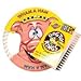 Fat Cat Classic Mini Dog Toy Rings, Style may vary