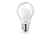 Philips LED Classic Glass Non-Dimmable A19 Light Bulb: 800-Lumen, 2700-Kelvin, 7-Watt (60-Watt Equivalent), E26 Base, Soft White, Frosted, 6-Pack