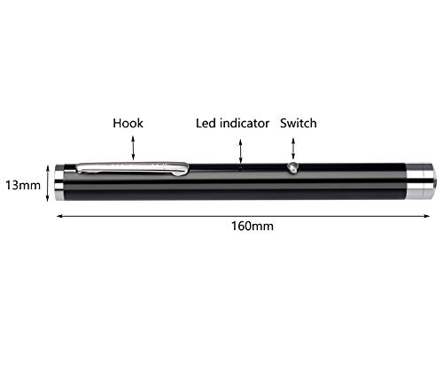 Jemine Tactical Green Hunting Rifle Scope Sight Laser Pen Demo Remote Pen Pointer Projector Travel Outdoor Flashlight LED Interactive Baton Funny Laser Toy - Thumbnail 7