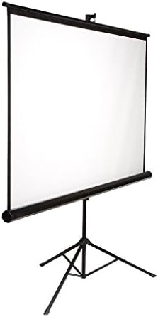 EluneVision Portable Tripod Projector Screen (70" x 70" (99" Diagonal))