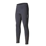beroy (The Improved Womens 3D Padded Long Bike Pants,Cycling Pants,Bike Shorts Padding with Drawsting Cord (Large, Black)