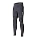 beroy (The Improved New Products) Womens 3D Padded Long Bike Pants,Cycling Pants,Bike Shorts Padding With Drawsting Cord (Large, Black)