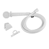 Dura Faucet DF-SA130-WT RV Shower Head and Hose Kit (White)