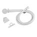 Dura Faucet DF-SA130-WT RV Shower Head and Hose Kit (White)