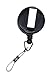 Doctor or Nurse I.D. Badge Reels with Clip. Unique Designs. (Beautiful Day w/Red Heart)