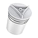 GLACIER FRESH FM-15RA Replacement Faucet Water Filter, Compatible with Culligan FM-15RA Water Filter, Culligan FM-15A Filtration System, White Finish