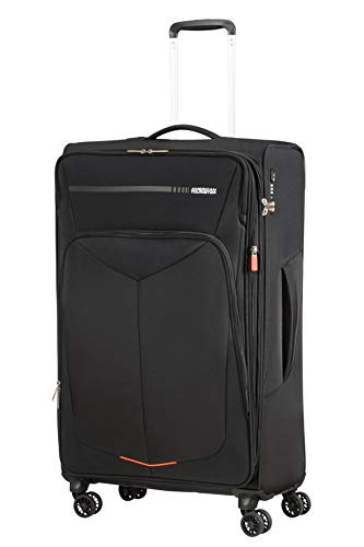American Tourister Summerfunk Equipaje de Mano, 79 centimetros, 119 litros,  Negro (Black) » Ganga