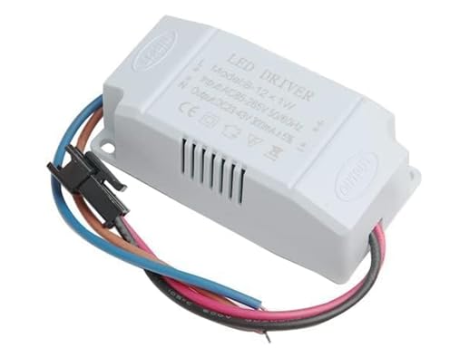 Photo 1 of 1Pc White LED Driver Power Supply 8-12W AC 110V-220V Low Voltage Transformers