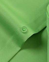 J.VER Men's Dress Shirts Solid Long Sleeve Stretch