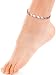 Smarter LifeStyle Elegant Titanium Magnetic Anklet for Women - Adjustable Bracelet Length with Sizing Tool for Perfect Fit, Womens Magnetic Anklet (Rose Gold)