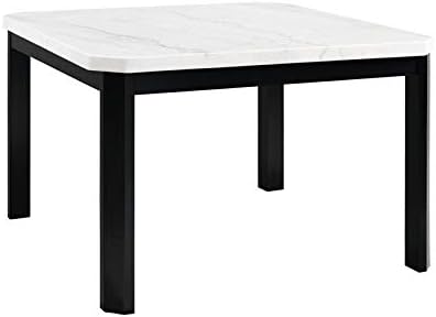 Picket House Furnishings Celine White Marble Counter Height Dining Table