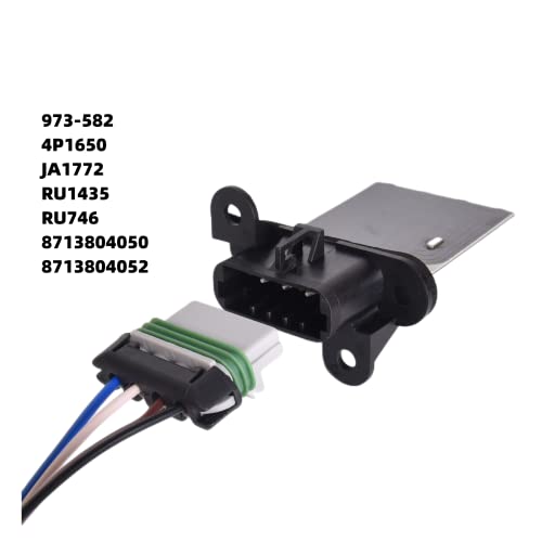 HVAC Fan Blower Motor Resistor Kit Compatible with 2005 2006 2007 2008