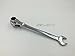 1x Scaffolding Podger Ratchet Spanner Site Ratcheting Socket Wrench Tool 19mm/22mm White (Twelve Angle)-Style 3