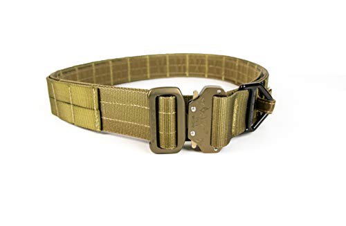 FUSION Tactical Heavy Duty MOLLE Battle Belts, Epic Type B -Large 38' - 43'