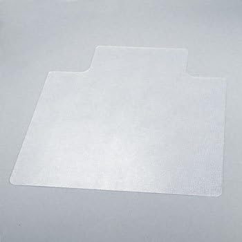 deflect-o® EconoMat Nonstudded, No Bevel Chair Mats for Bare Floors CHAIRMAT,45X53LIP,NOBVL 810-6PK (Pack of2)