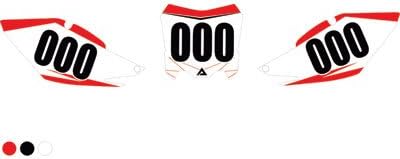 Attack Graphics Moto Recruit Number Plate Backgrounds - Fits: Honda XR650R 2000-2007
