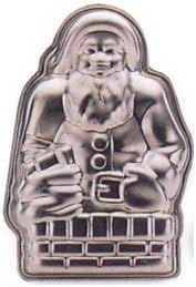 Vintage Santa Cake Pan Nordic Ware Nordicware 3d Christmas Cake Pan