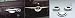 Avanzato PT Cruiser Convertible ONLY Chrome Door Handle Cups 3 PCS 01-05