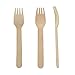 Envirolines Heavy Weight Disposable Wooden Fork, Bag of 50