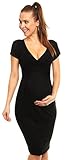 Happy Mama Women's Maternity Stretchy Jersey Nursing Dress 50% OFF 573p