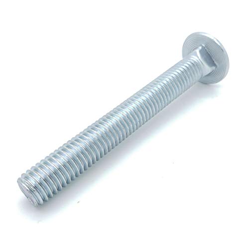 SNUG Fasteners (SNG348) Ten (10) 1/2-13 x 4" Long Carriage Bolts Set w/Nuts & Washers