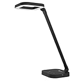 TaoTronics Eye-care Desk Lamp, LED Desk Lamp with USB Charging Port, LED Desk Lamp for Office Reading Lighting, 3 Lighting Modes, Memory Function