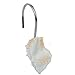baotongle 12 PCS Seashell Shower Curtain Hooks Bathroom Beach Shell Decor (Light Brown)