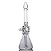 Gblog Clear Glass Beaker Recycler Double Chamber 14mm Joint
