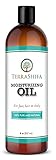 Pure Moisturizing Oil with Coconut, Olive, Almond & Lavender Oil | 100% Natural Daily Face, Hair and Body Oil | Perfect for All Skin Types, Men and Women, 8 oz.
