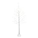 LED Birch Tree Lights LightMe Artificial 8FT 132 Warm White LED Lighted Birch Tree Lamp for Office, Home, Patio, Garden, Festival, Party, Wedding, Christmas, Halloween Decor Indoor Outdoor(White Tree)