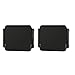 Black Light Cover, Offroad Town 2 Pcs 3 inch Black Fog Lights Cover Work Light Cover