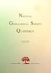 National Genealogical Society Quarterly, December 1995 Vol. 83, No. 4